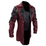 Mens-Red-Goth-Matrix-Leather-Trench-Coat-Steampunk-Gothic-1.jpg