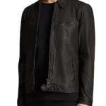 Brett Goldstein Black Leather Jacket