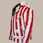 american flag leather jacket